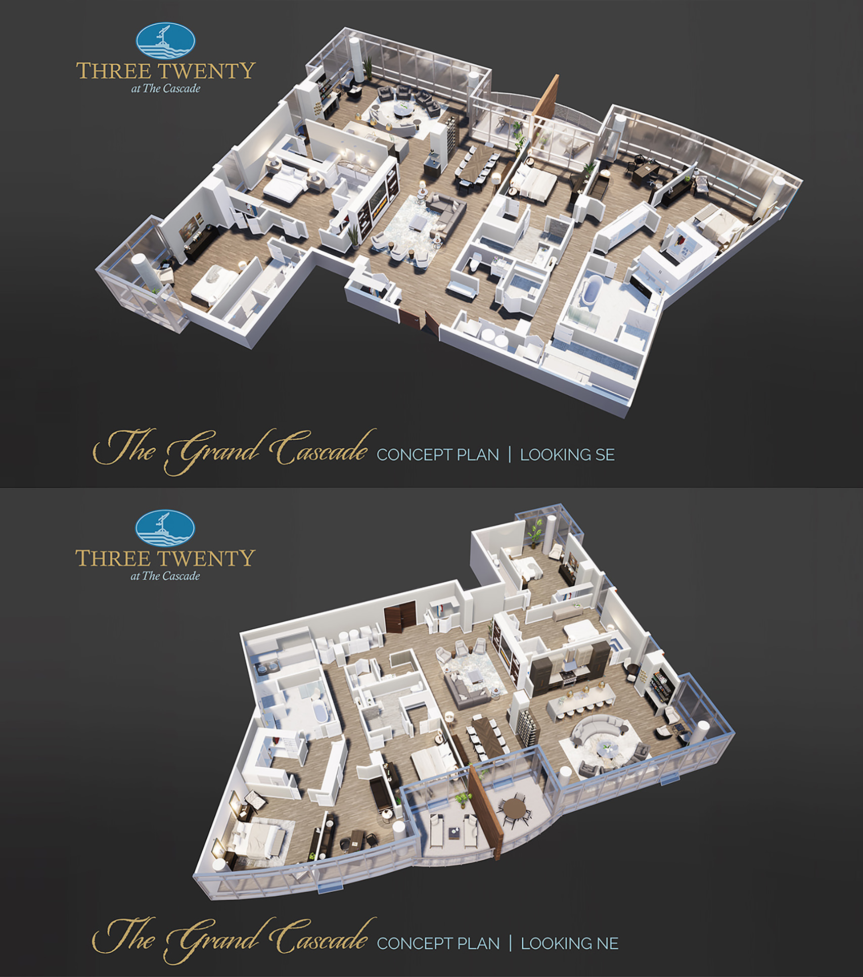 Downtown South Bend Riverfront Condos Three Twenty at The Cascade